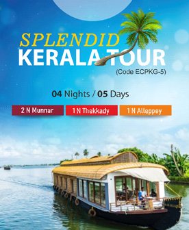 Splendid Kerala Tour 04 Nights/05 Days